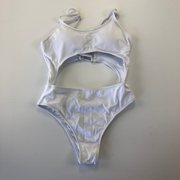Other - One Piece Swimsuit White Small Casual Beachwear